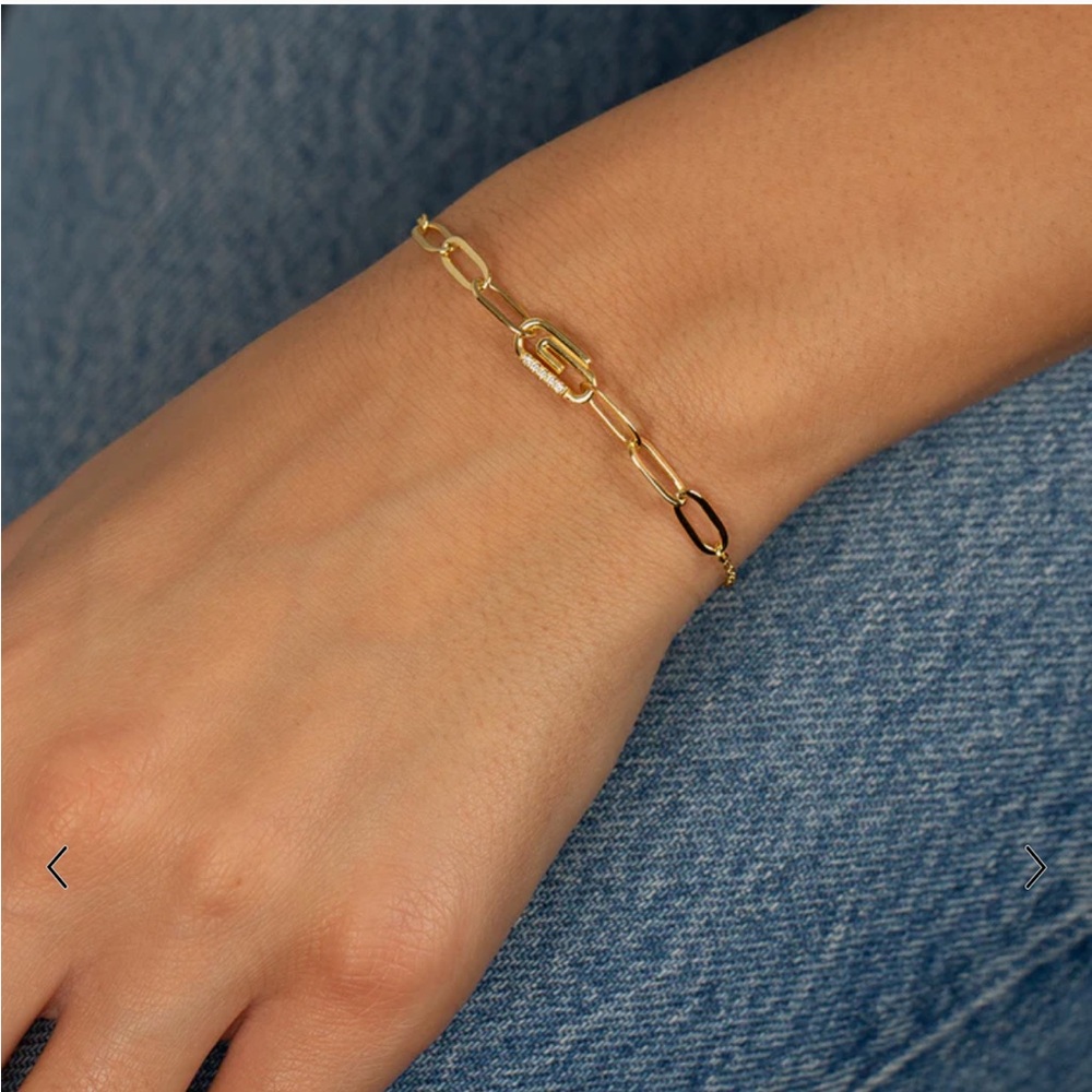 Adina Eden gold plated bracelet